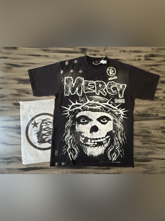 Hellstar Other - Hellstar Black 'Mercy' Misfits Punk Distressed Shirt! Very Rare and Authentic ☠️